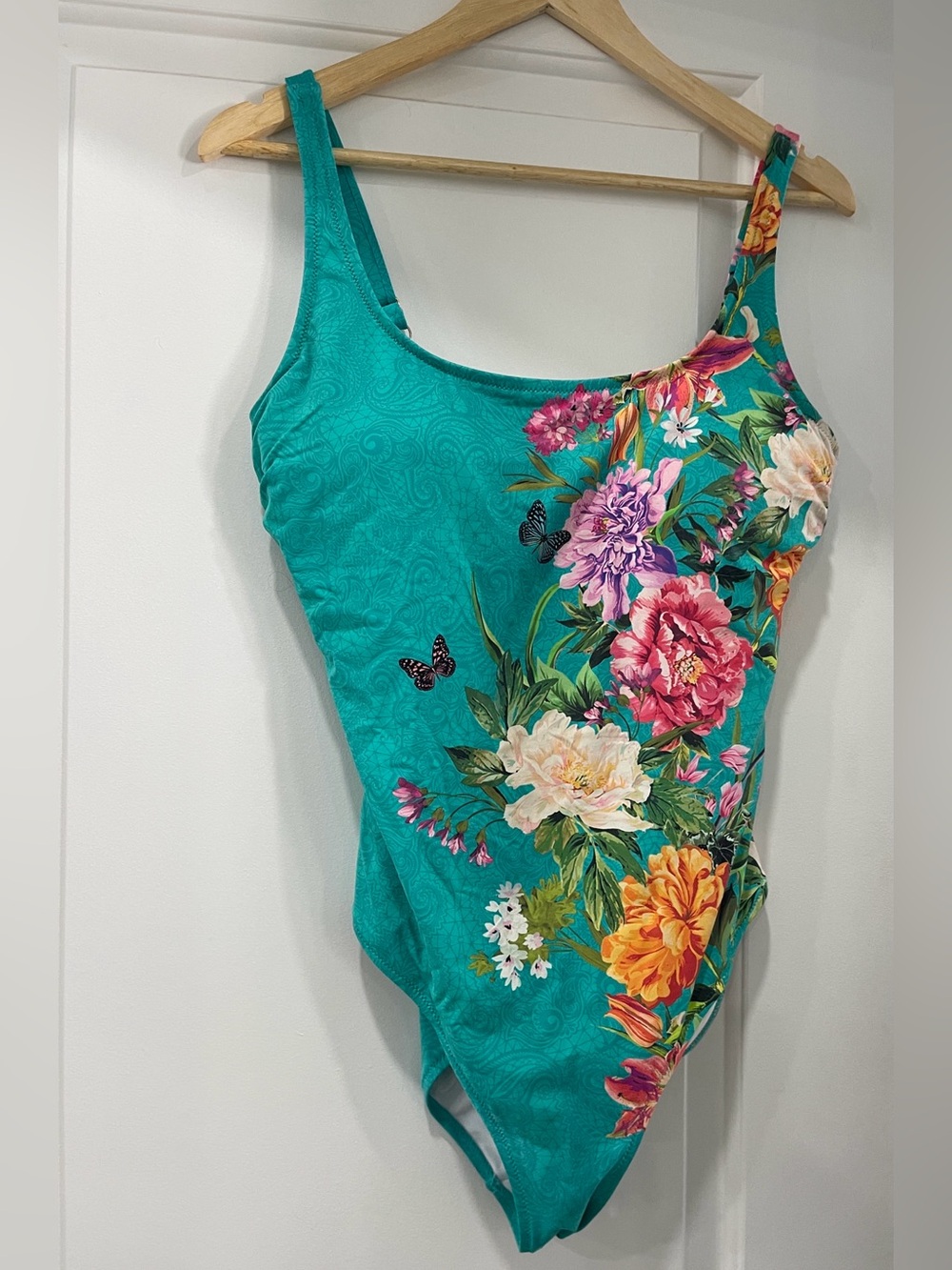 Johnny Was Peacock Goza Tank One Piece NWT